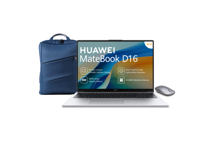 Huawei MateBook D16 Intel® Core™ i5 12450H 16GB RAM and 512GB SSD Laptop