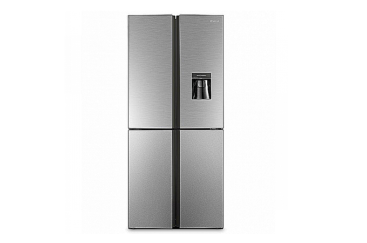 Hisense 392lt Four Door Water Dispenser Fridge, Metallic H520FI-WD