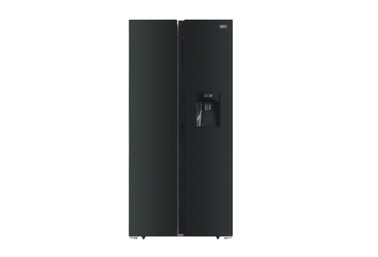 Defy 496L Side By Side Glassdoor Fridge Freezer Water Dispenser DFF456