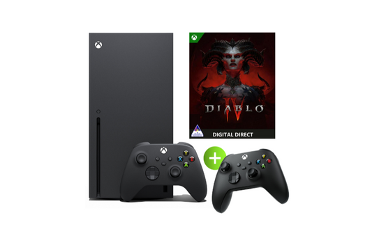 Xbox Series X 1TB + Diablo IV + Black Controller