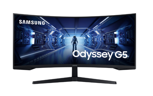 Samsung 34" Odyssey G55 165Hz WQHD Gaming Monitor